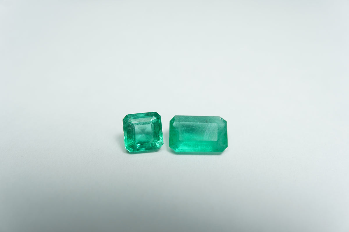 1ct Emeralds 4.5mm / 7x5mm