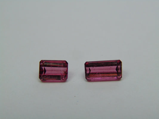 3.88ct Tourmaline 7x5mm 10x5mm