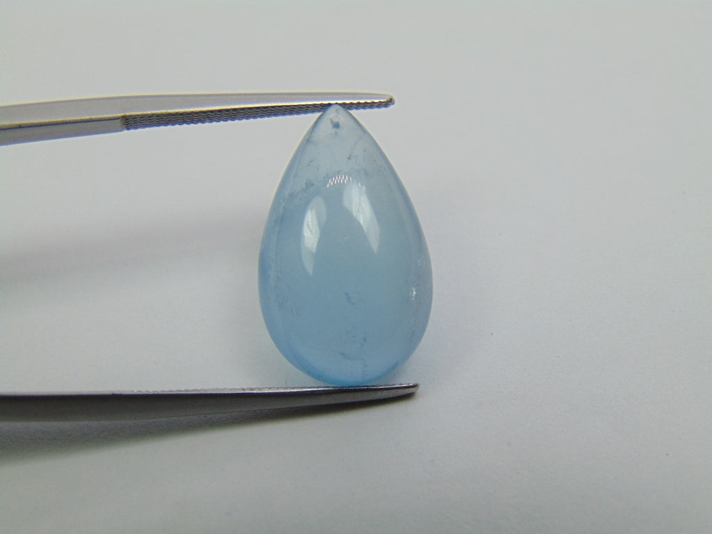 7.60ct Aquamarine Cabochon 18x11mm