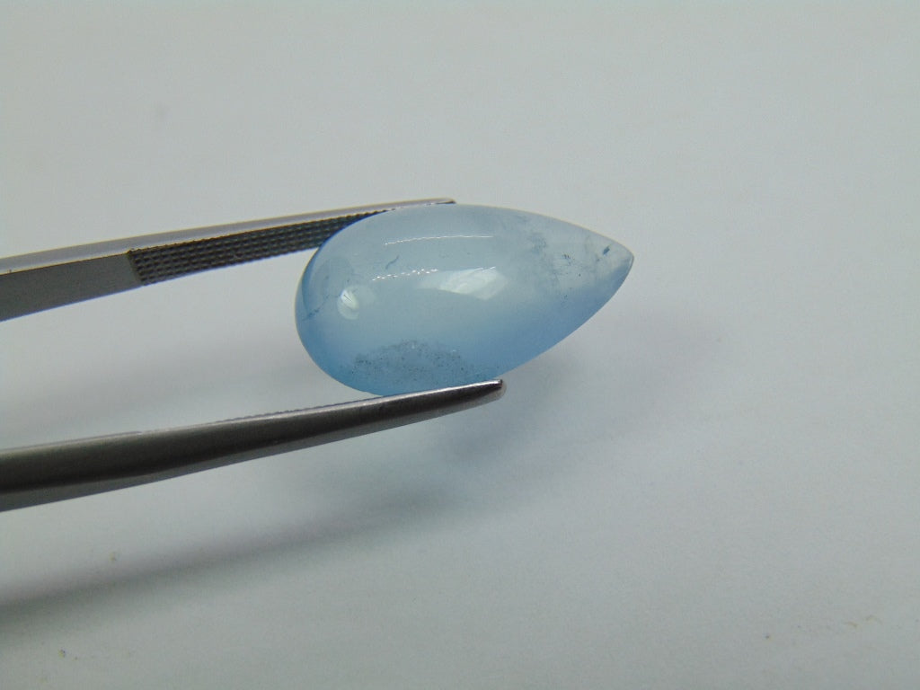 7.60ct Aquamarine Cabochon 18x11mm