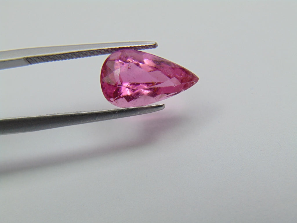 3.45ct Tourmaline Pink 13x8mm