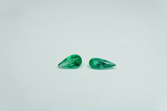 0.55ct Emeralds 7x3mm / 6x3mm