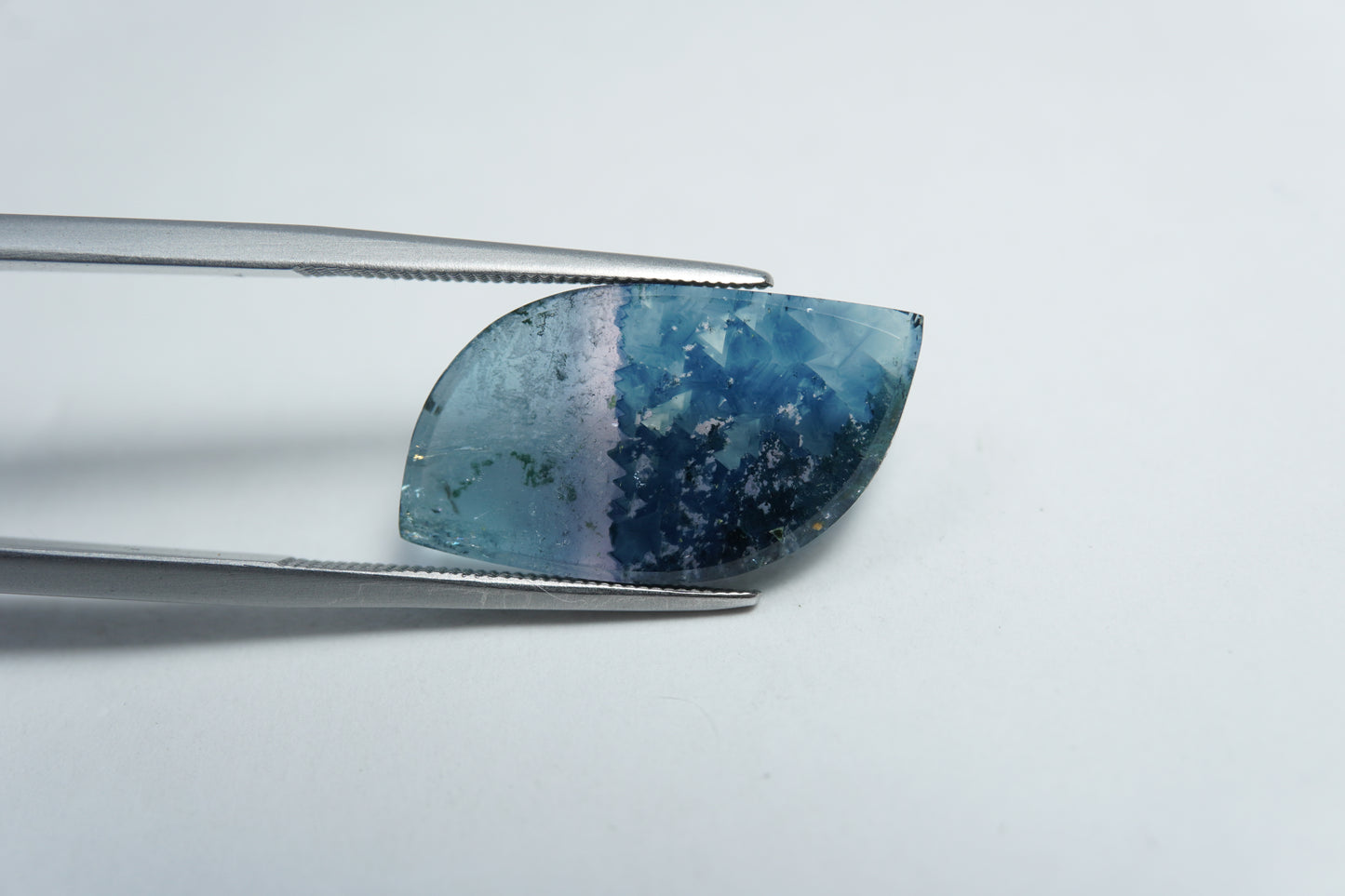 8.30ct Tourmaline bicolor 22x12mm