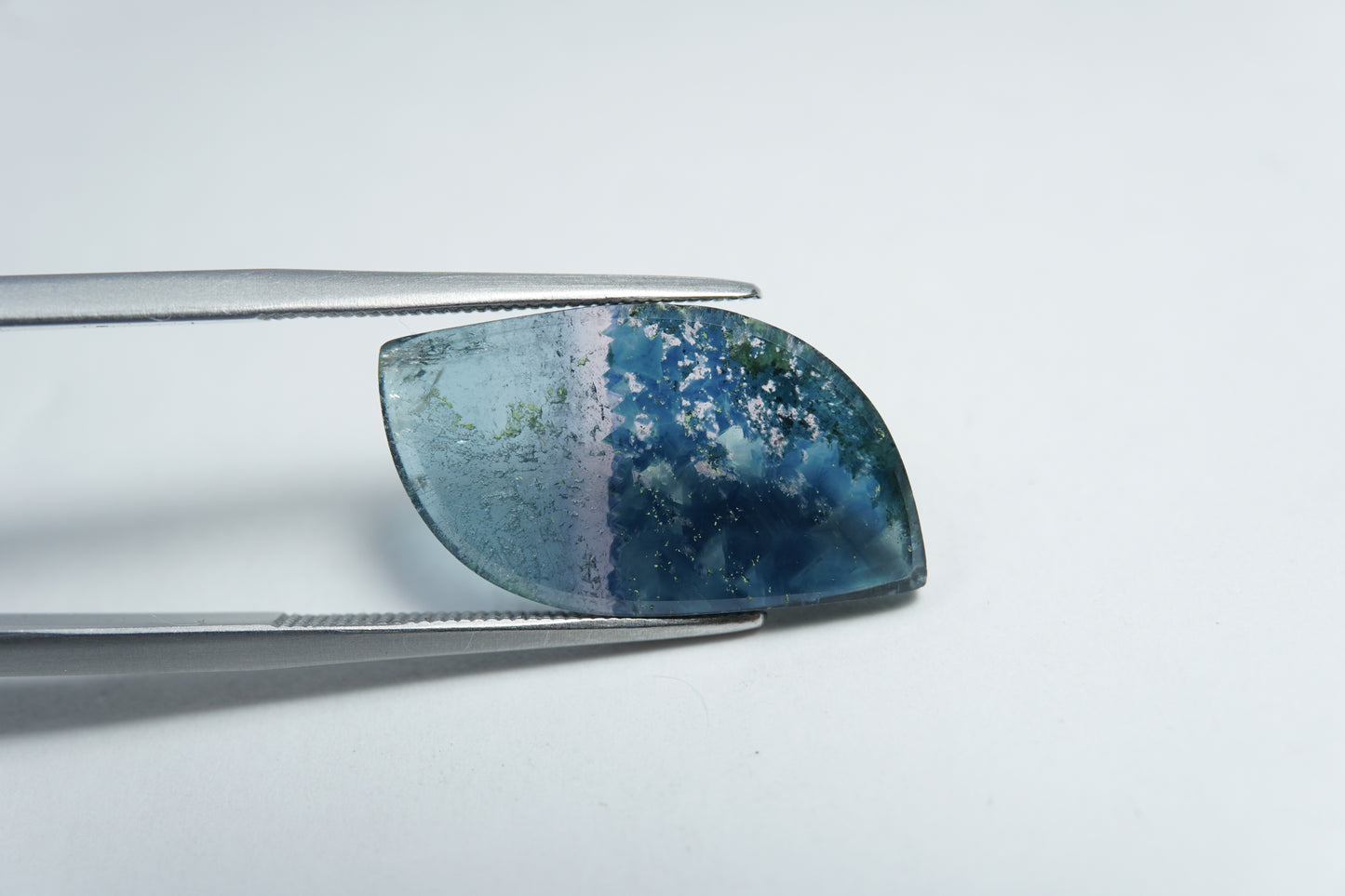 8.30ct Tourmaline bicolor 22x12mm