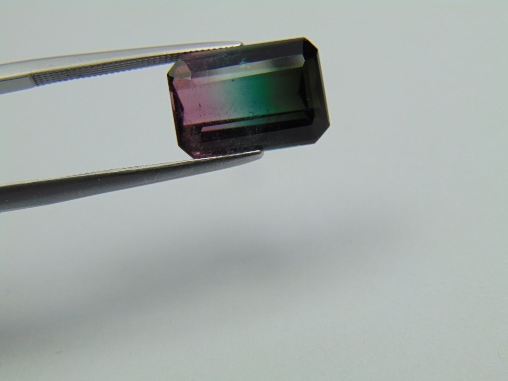 7.25ct Tourmaline Bicolor 13x9mm