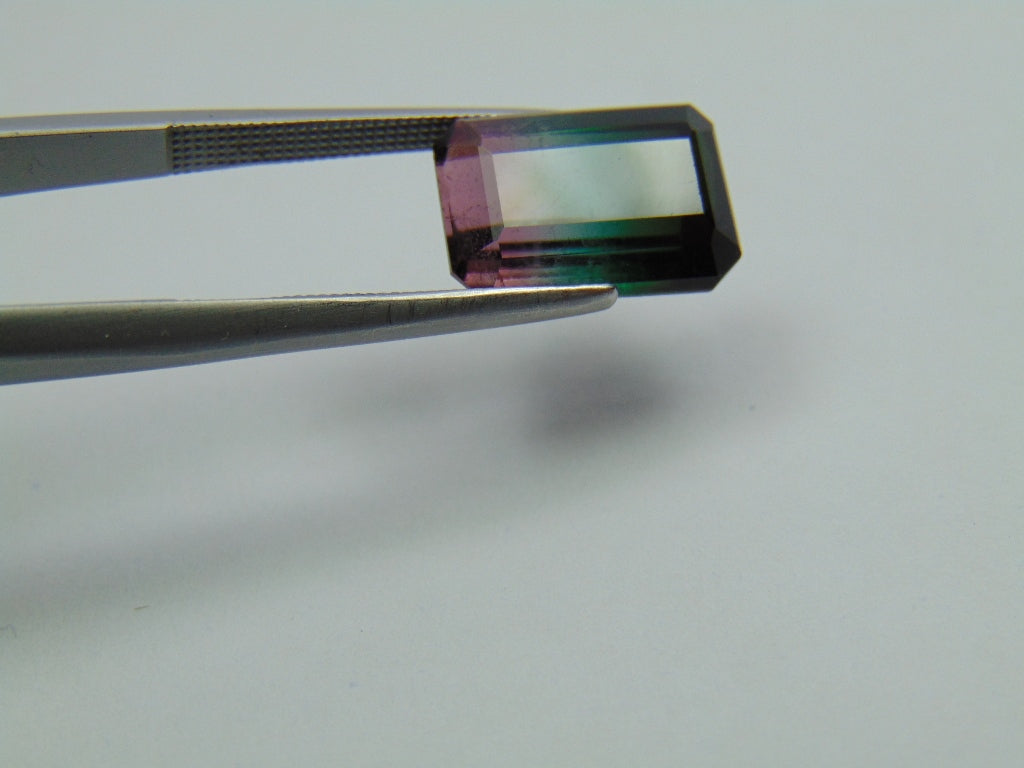 7.25ct Tourmaline Bicolor 13x9mm