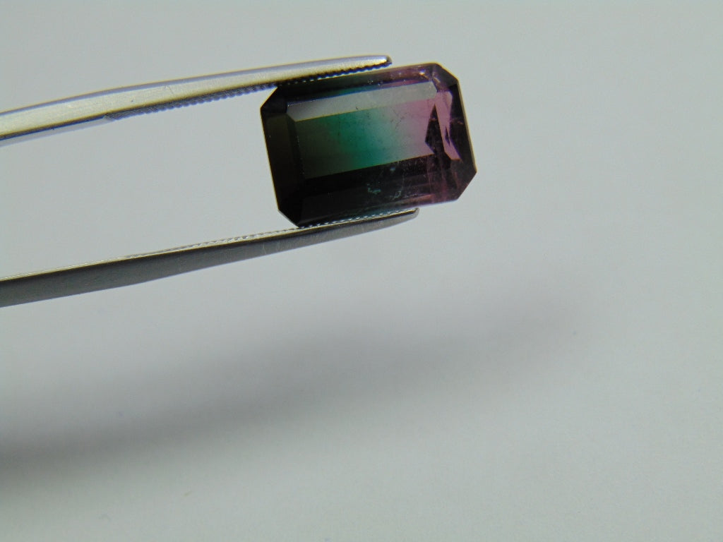 7.25ct Tourmaline Bicolor 13x9mm