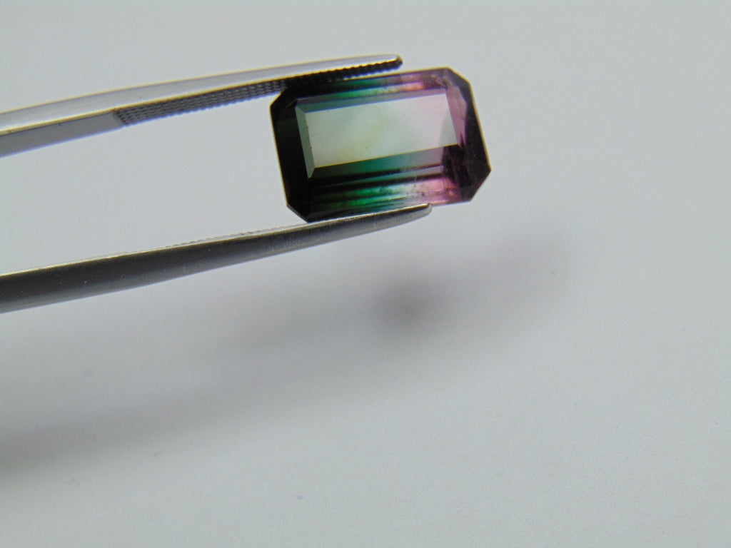 7.25ct Tourmaline Bicolor 13x9mm