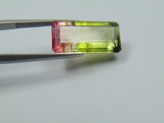 11.45ct Tourmaline Bicolor 19x9mm