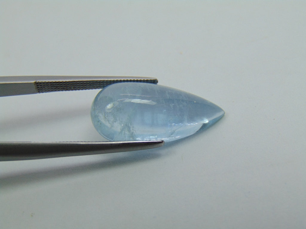 7.30ct Aquamarine Cabochon 20x9mm