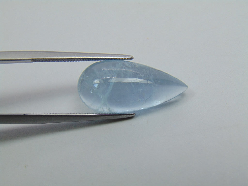 7.30ct Aquamarine Cabochon 20x9mm