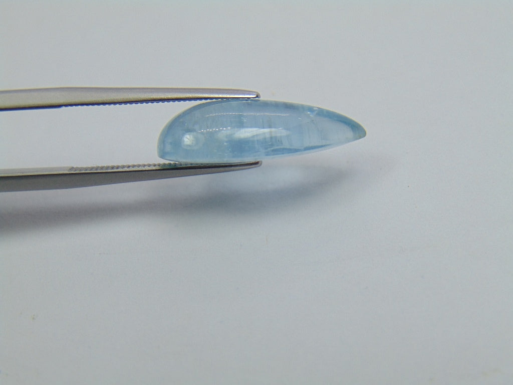 7.30ct Aquamarine Cabochon 20x9mm