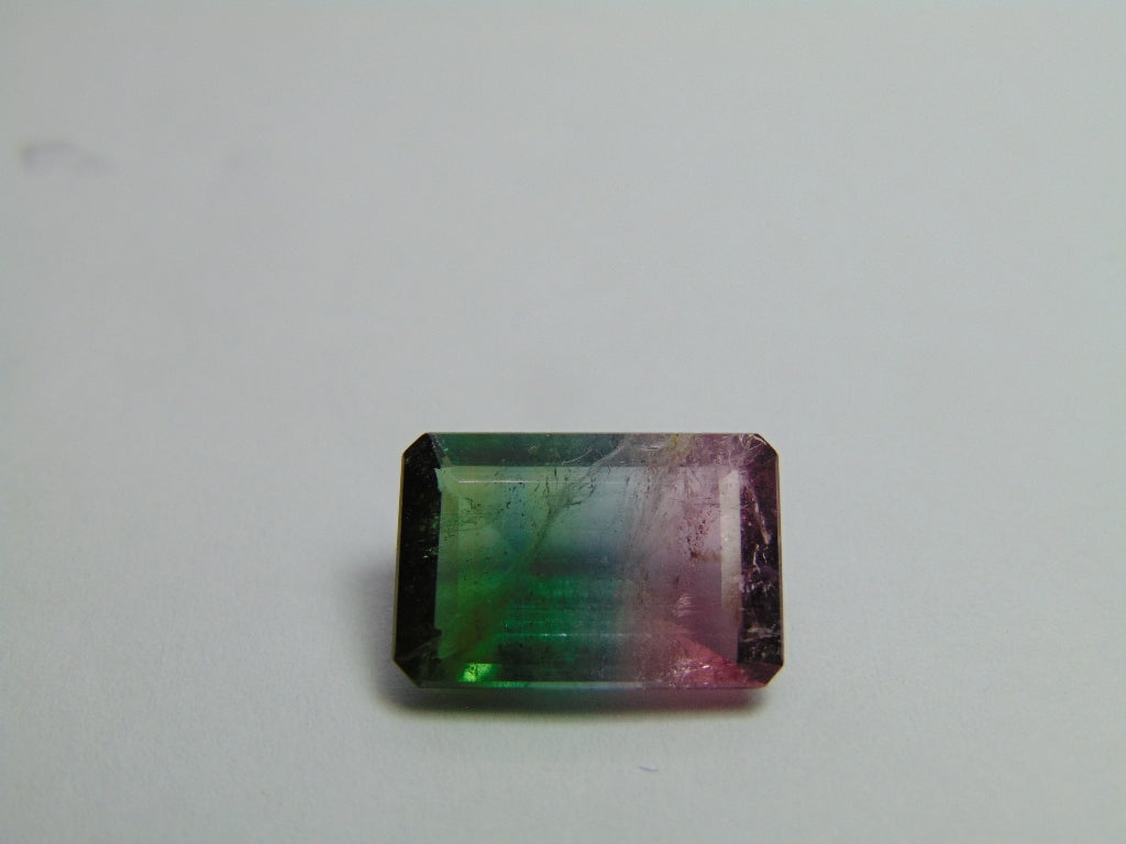 7.59ct Tourmaline Bicolor 15x11mm