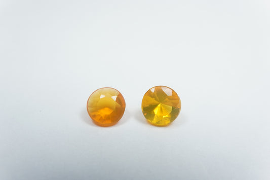 1.24ct Fire opals 6mm
