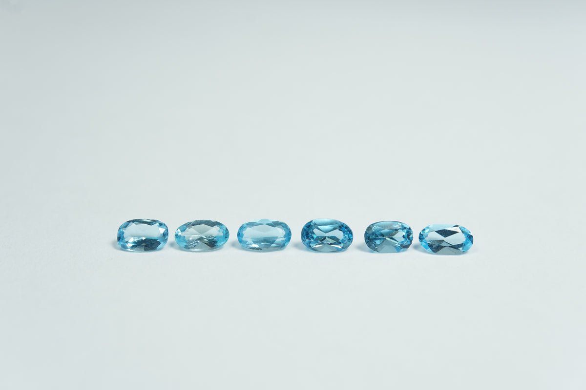1.37ct Topazes Calibrated 5x3mm