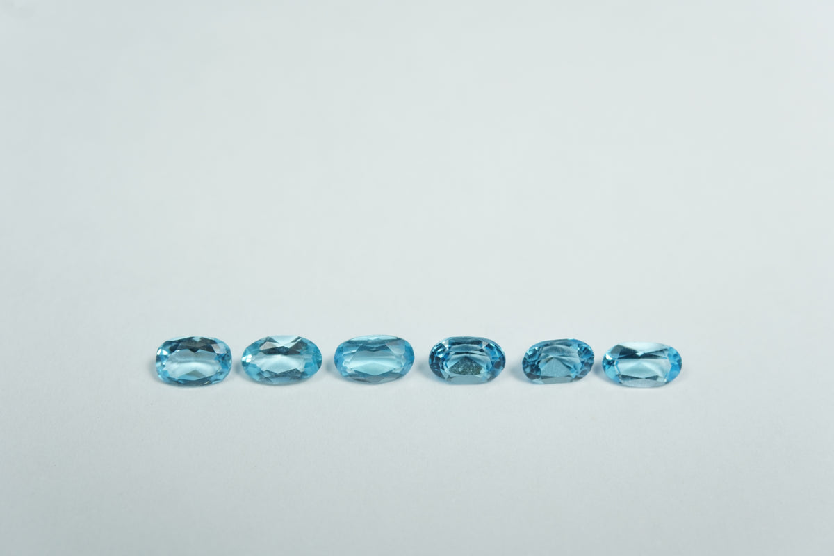 1.37ct Topazes Calibrated 5x3mm