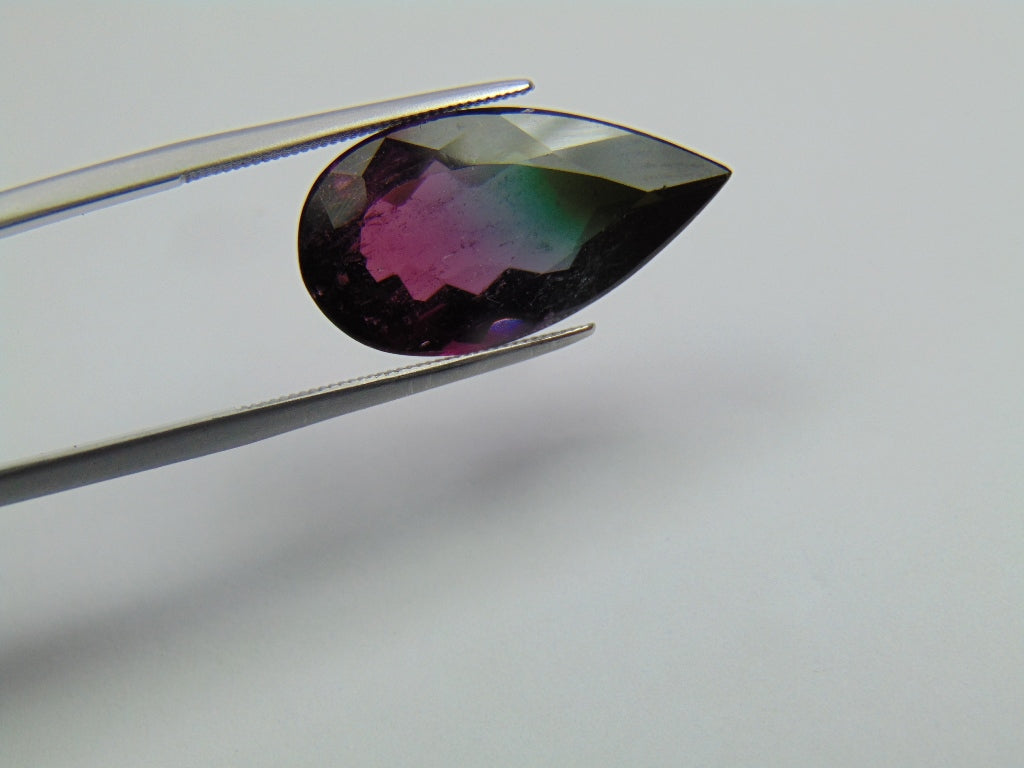 10.70ct Tourmaline Bicolor 23x12mm