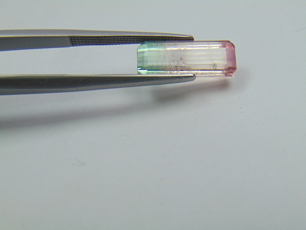 3.65ct Tourmaline Bicolor 14x5mm