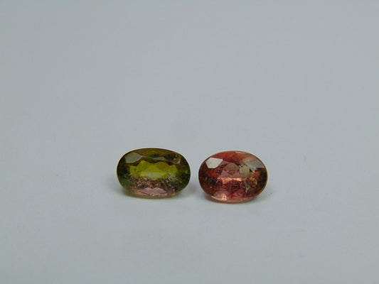 2.70ct Tourmaline Bicolor 8x5mm