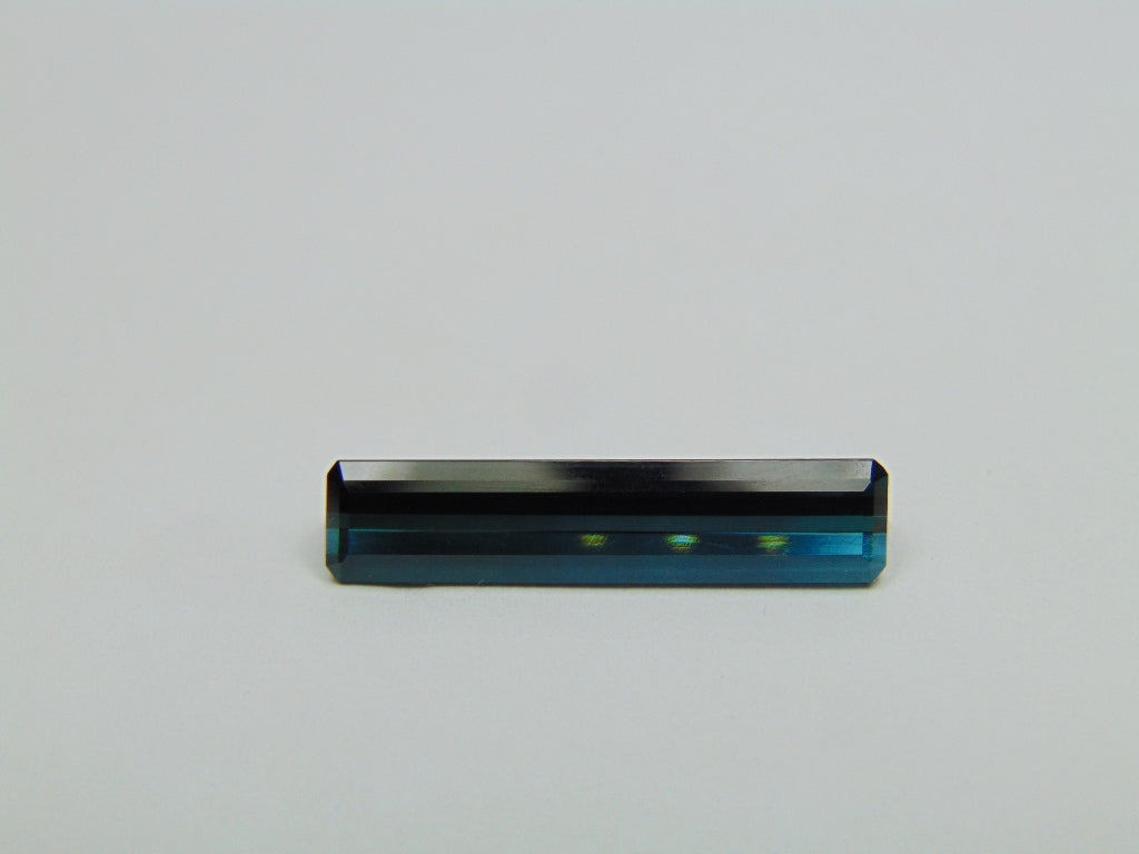 7.65ct Tourmaline Blue 22x6mm