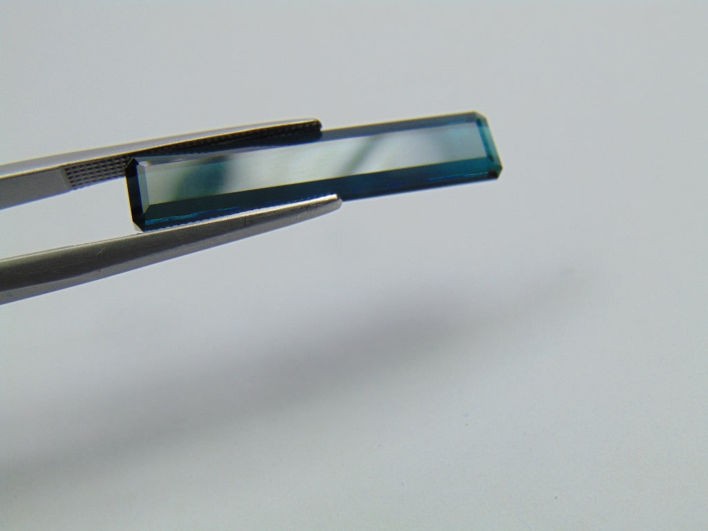 7.65ct Tourmaline Blue 22x6mm