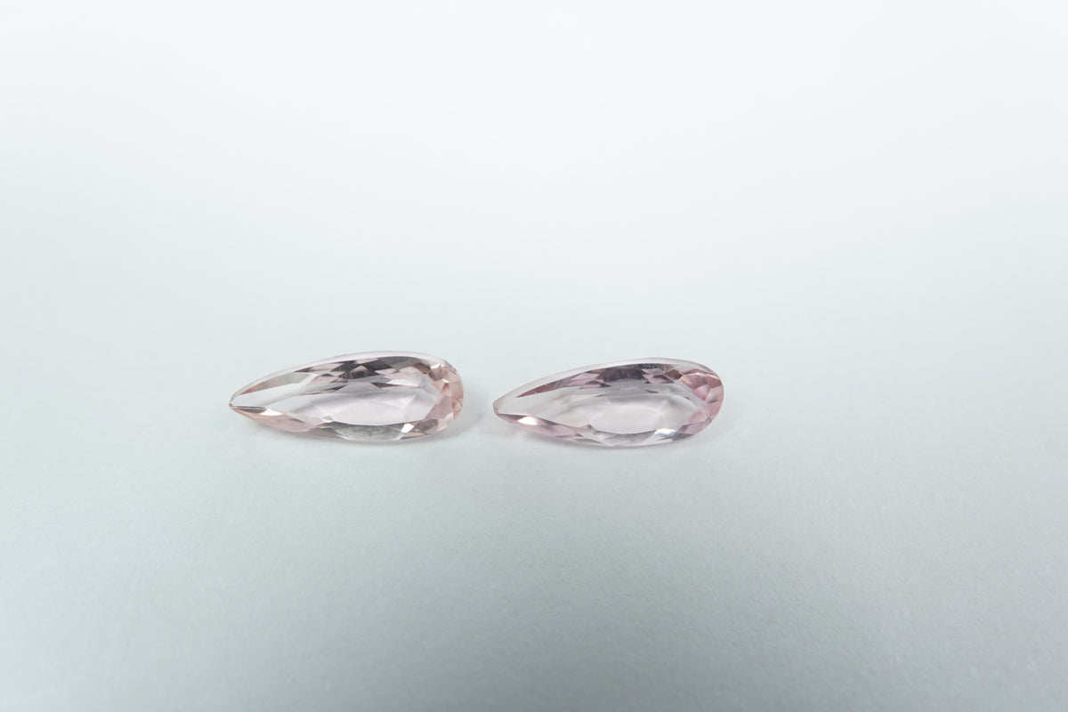 1.96ct Imperial topazes 10x4mm / 10x4mm