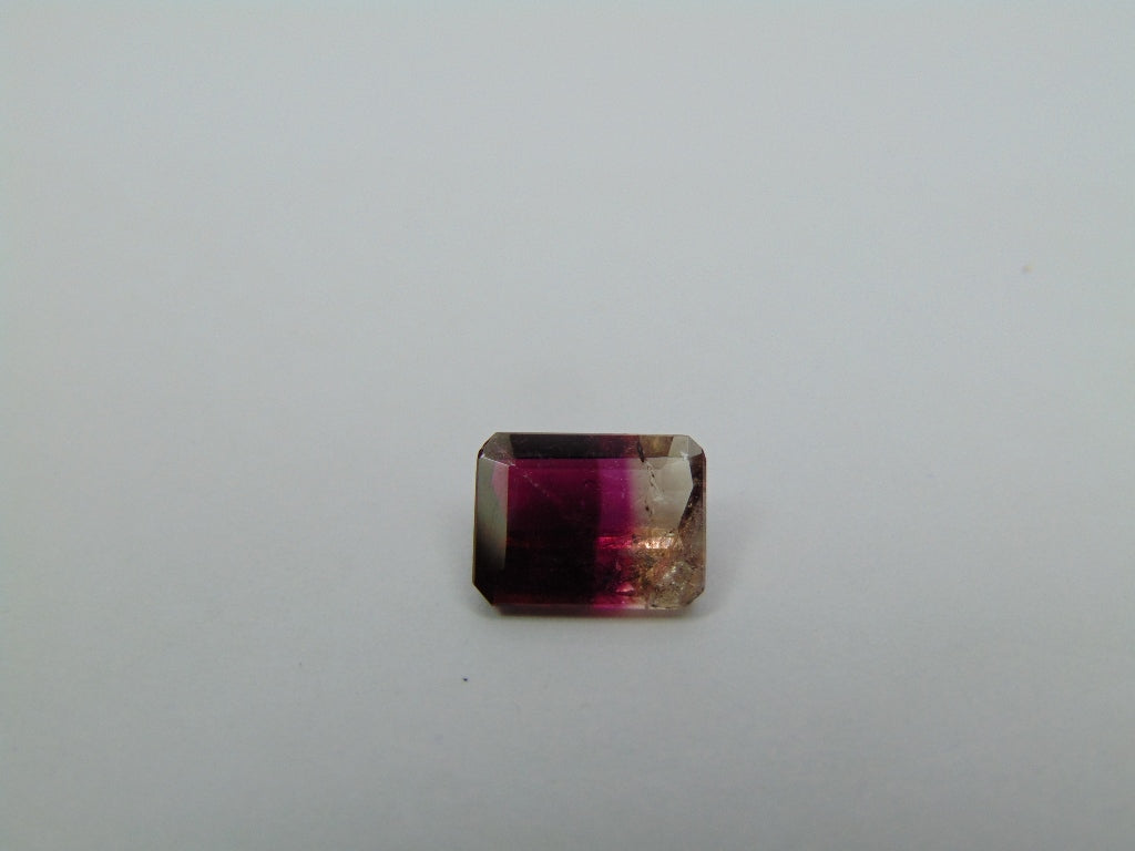 1.80ct Tourmaline Bicolor 9x7mm