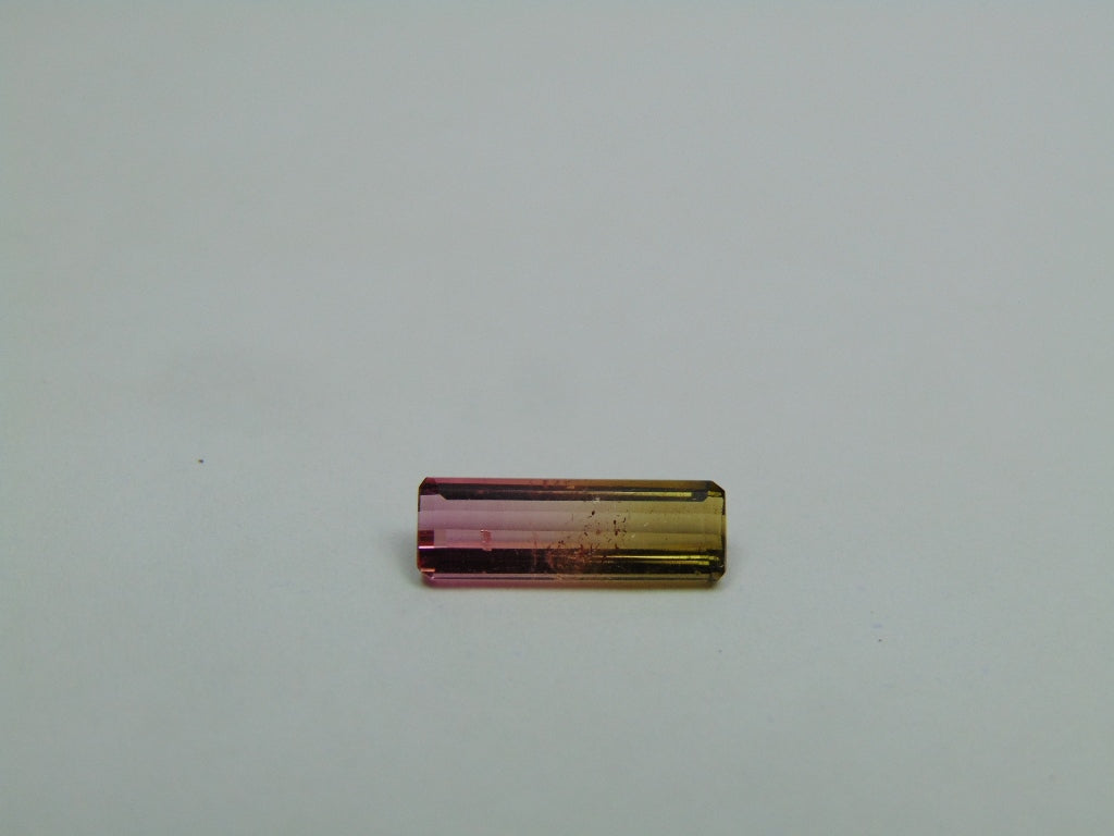 1.45ct Tourmaline Bicolor 10x4mm