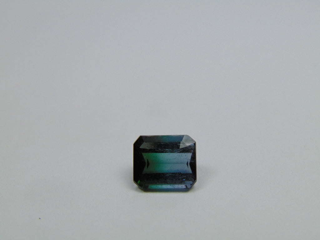 3.30ct Tourmaline Bicolor 9x7mm