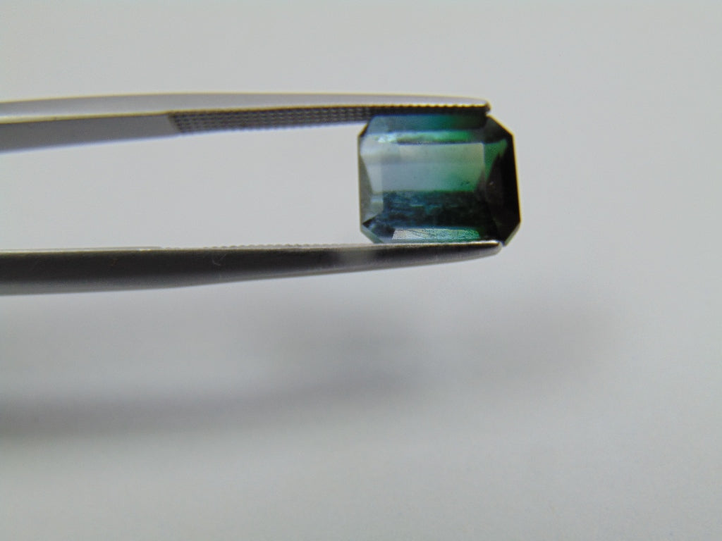 3.30ct Tourmaline Bicolor 9x7mm