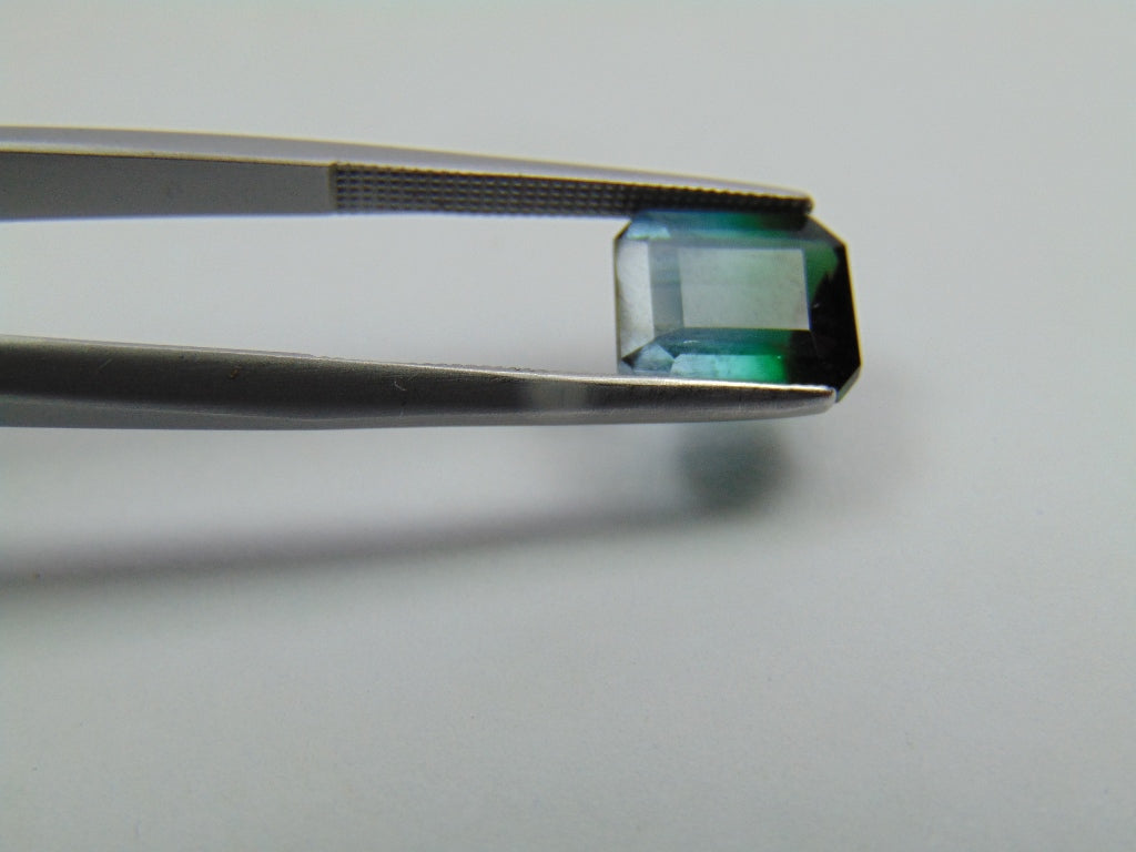 3.30ct Tourmaline Bicolor 9x7mm