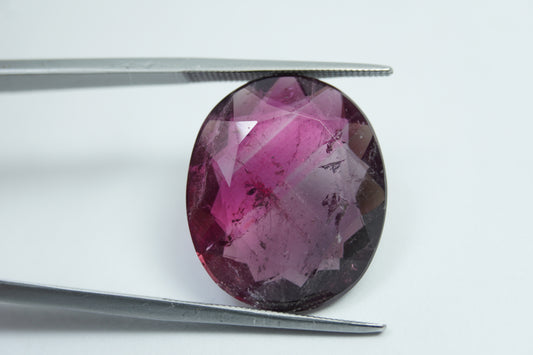 17.55ct Tourmaline bicolor 20x17mm