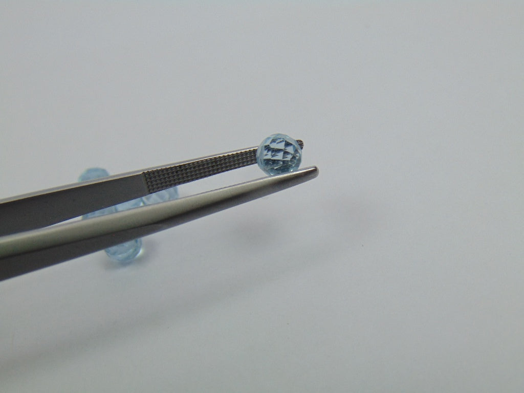 5.10ct Aquamarine Calibrated 5mm