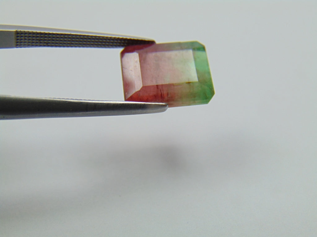 7.10ct Tourmaline Bicolor 11x9mm