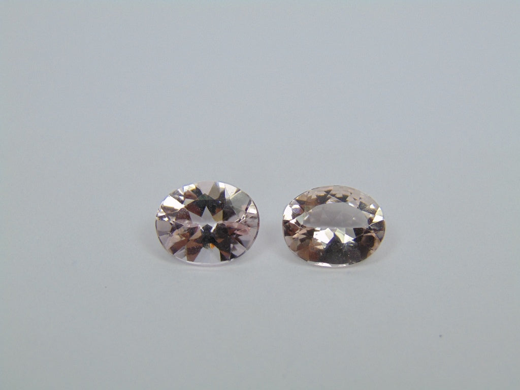 4.25ct Morganite 10x8mm