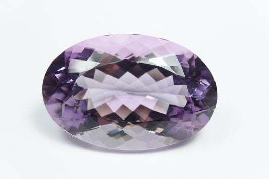 127.05ct Amethyst rose france 42x27.5mm