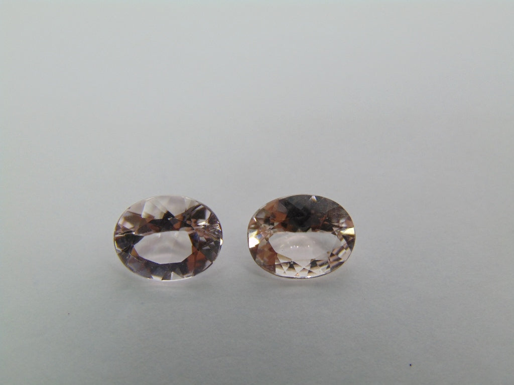 4.25ct Morganite 10x8mm