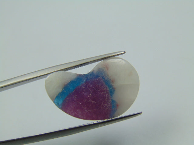 12.70ct Quartz With Tourmaline 23x13mm