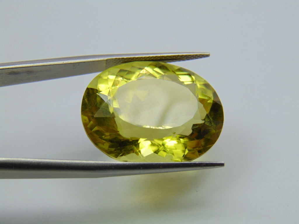 28.30ct Green Gold 23x19mm