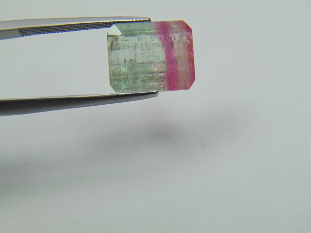 7.35ct Tourmaline Bicolor 12x10mm