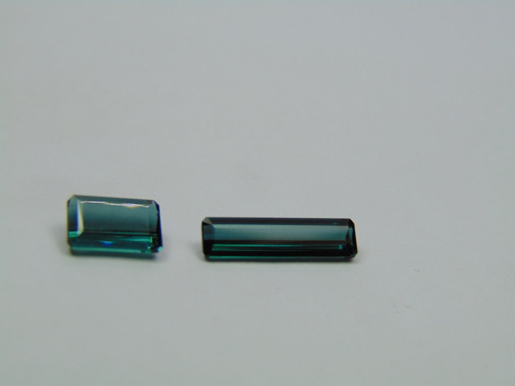 2.73ct Tourmaline 15x3mm 8x5mm