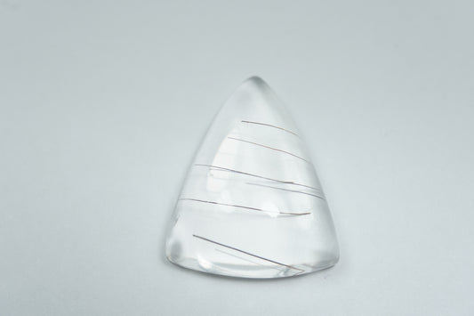 25.47ct Quartz with inclusion cabochon 25x19.5mm
