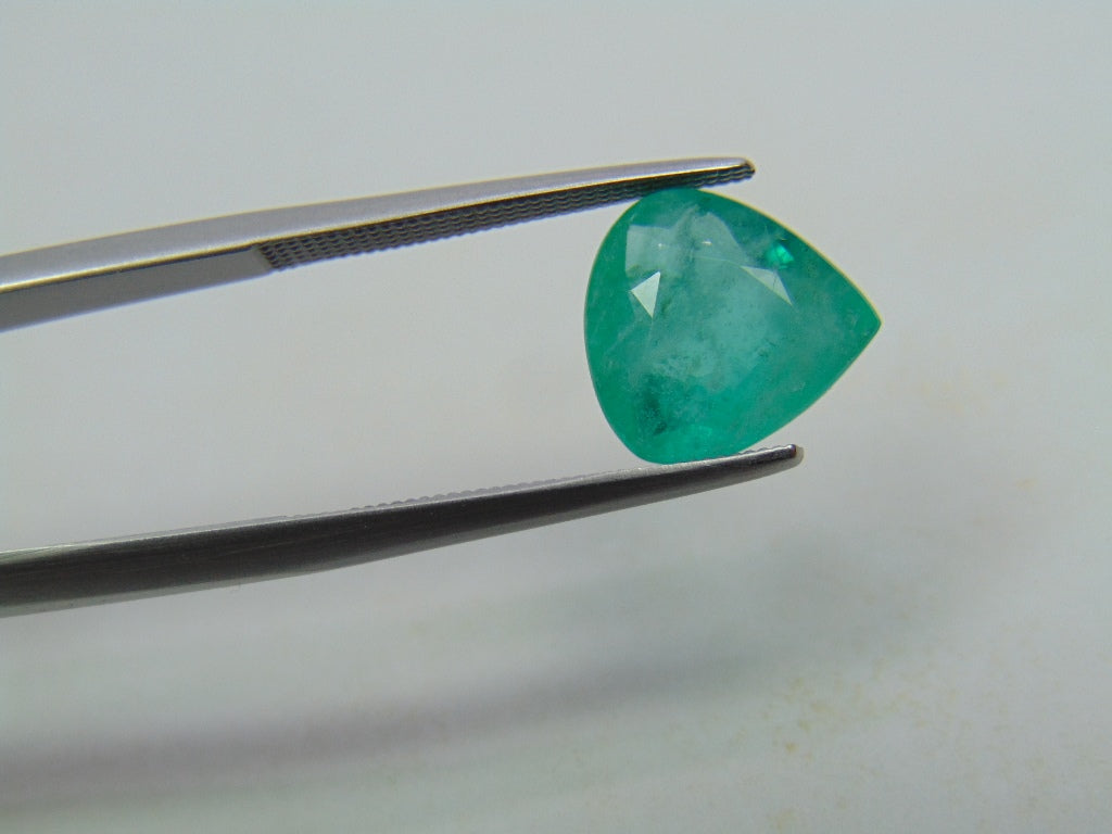 3.28ct Emerald 11x10mm