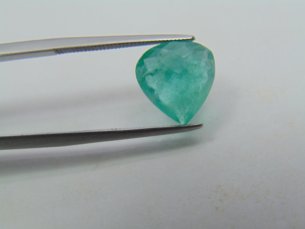 3.28ct Emerald 11x10mm