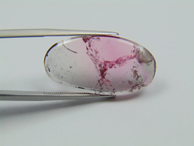 12.20ct Tourmaline Bicolor 28x15mm