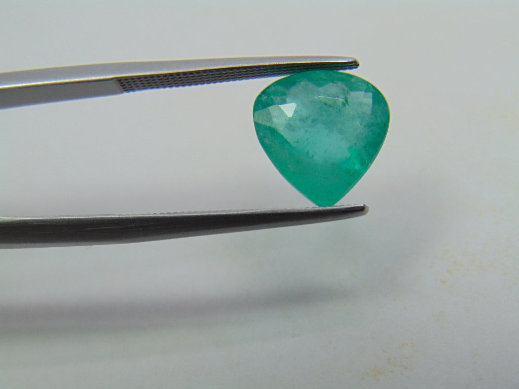 3.28ct Emerald 11x10mm