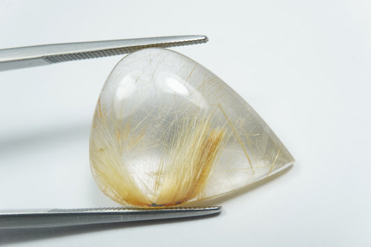 15.08ct Rutile cabochon 22x18mm