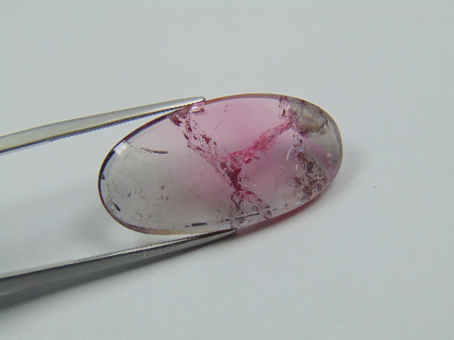 12.20ct Tourmaline Bicolor 28x15mm