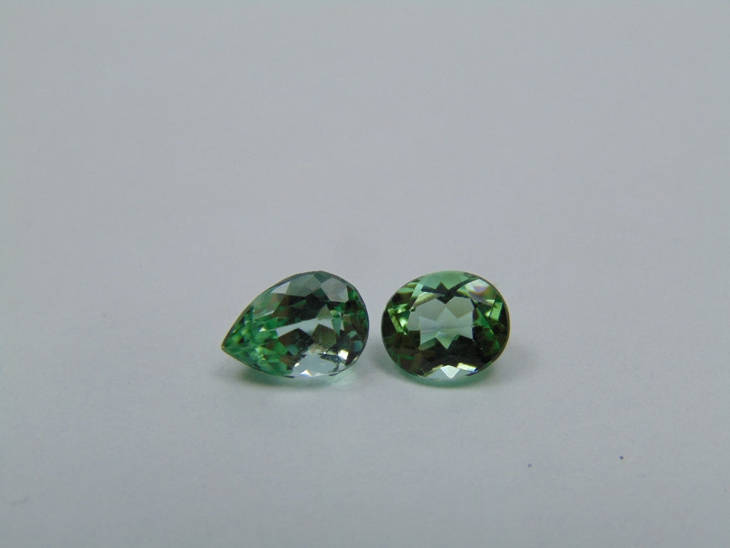 2.10ct Tourmaline 7x5mm 6x5mm