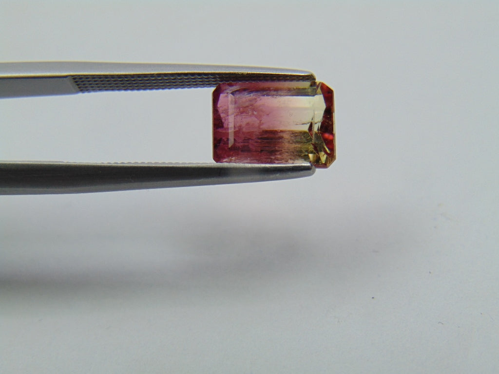 2.35ct Tourmaline Bicolor 9x7mm